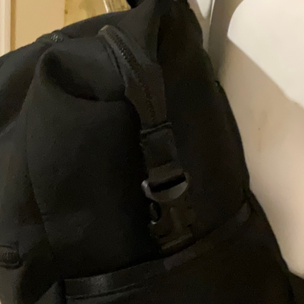 Omanmoli Black Unisex Diaper Bag Backpack. Neoprene Multi Pockets - Picture 4 of 15